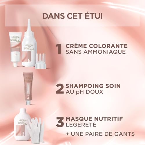 Coloration Universelle 2u Couvre 100% Cheveux Blancs Excellence Nudes 'oreal Paris La Boîte - vue 8