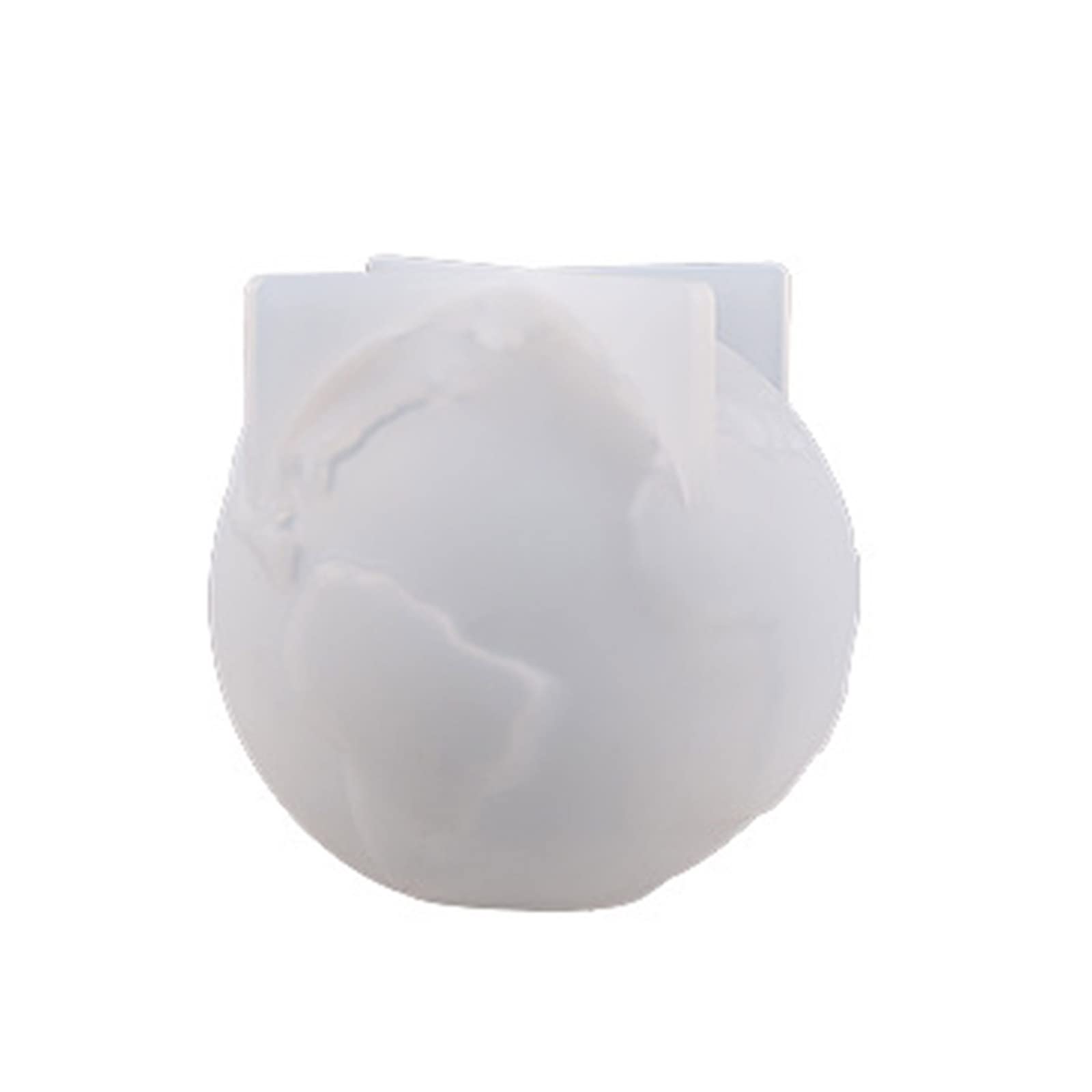 NEWFT 3D Earth Candle for Making Shaped Table Ornaments Mold Silicone Scented Candle for Crafts