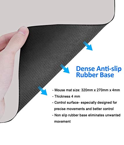 Image of WHATS YOUR KICK Abstract Pattern | Floral | Pattern | Rangoli | Printed Mouse Pad /Designer Waterproof Coating Gaming Mouse Pad for Computer /Laptop (Multi13)