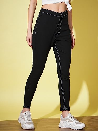 Image of GUTI Womens High Rise Ankle Length Jeans