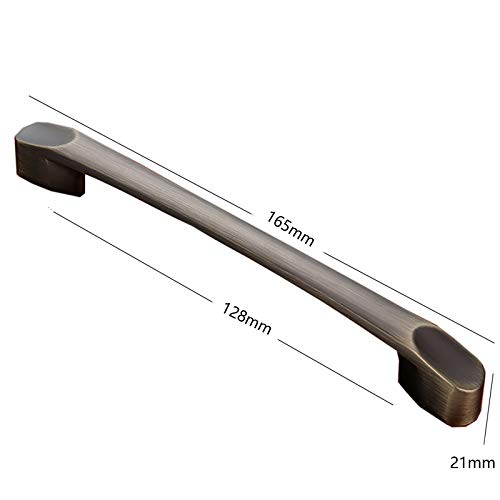 Zinc Alloy Antique Bronze Handle Pulls, Retro Door Pulls Cabinet Handle Pulls Cupboard Pulls - Image 4