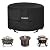 NEVERLAND Fire Pit Cover Round, Waterproof Outdoor Firepit Covers Round for 22-36 Inches 600D Oxford Heavy Duty Patio Gas Fire Pit Covers with 4 Buckle Straps and Air Vents, 36 x 24 Inch Black