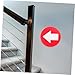 CORHAD 10pcs Reflective Arrow Markers Trail Markers for Driveway Hunting Adhesive Back for Easy Installation
