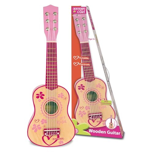 Guitarra de madera de 55 cm Bontempi para niños que buscan su primer instrumento 2