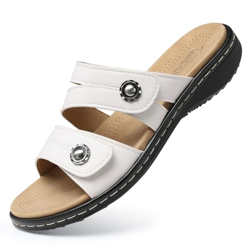 SHIBEVER Dressy Arch Support Slides