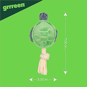   Stuffed-Turtle-Plush-Toy-for-Dogs-Cute-and-Durable-Stuffed-Animal-Sustainable-Rope-Chew-Toys-for-Puppies-and-Adult-Dogs-Made-from-Eco-Friendly-materials-Go-Green