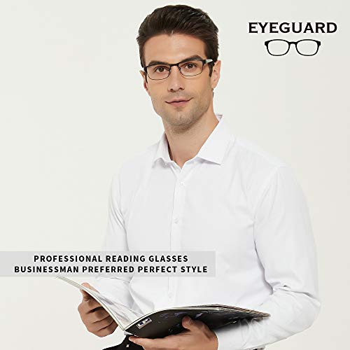 EYEGUARD - Occhiali da lettura da uomo, 1 paio di