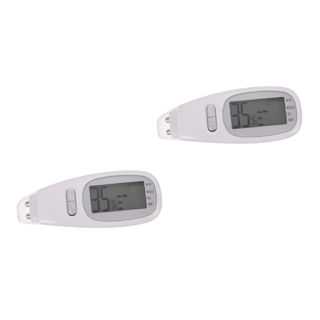 Analyseur de peau hydratation avec écran LCD, testeur humidité et huile visage compact jojofuny