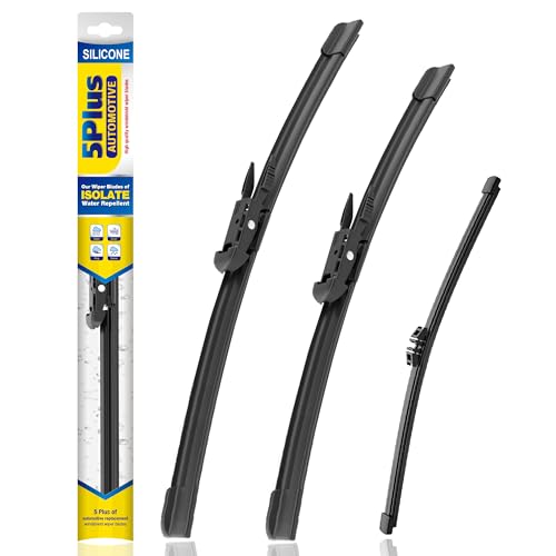 5 PLUS® Silicone Windshield Wipers Replacement for 2011-2024 Ford Explorer Wiper Blades(Set of...