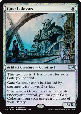 Magic: The Gathering - Gate Colossus - Foil Magic League Promo