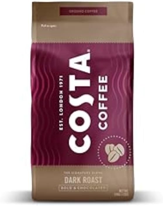 Coffee Ground Dark Roast Coffee, Bold & Chocolatey 12 Oz Bag, Perfect for Drip, French Press & Pourover, The Finest Slow Roasted 100% Arabica Beans