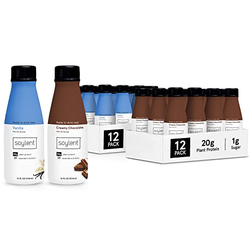 Soylent Meal Replacement Shake Bundle - Creamy Chocolate and Vani...