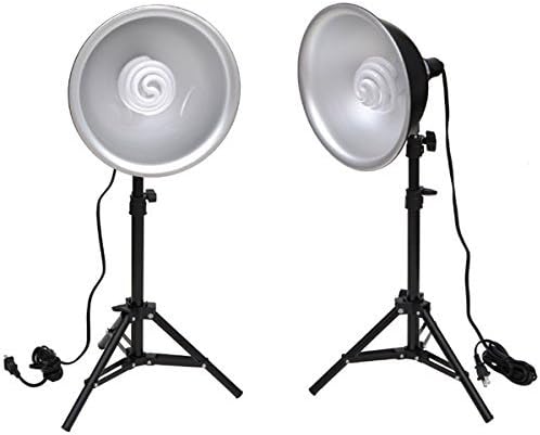 CowboyStudio Photography Table Top, Mini Studio Reflector Lighting Set