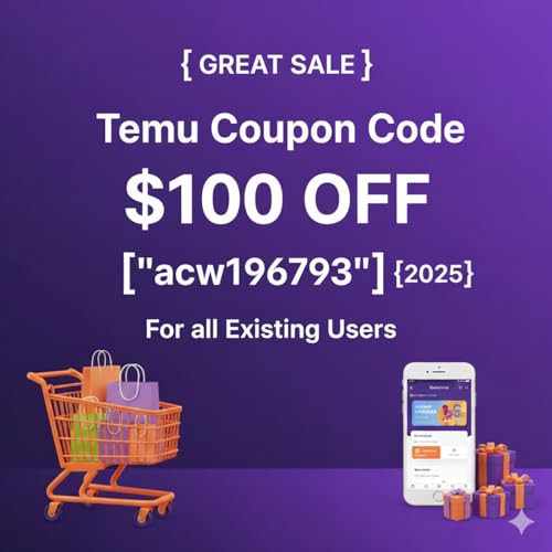 『{GREAT SALE}Temu CoupoN Code {{$100 off}} [[""acw196793""]]{2025} for all Existing Users』のカバーアート