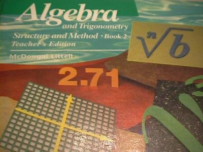 Algebra and Trigonometry Structure and Method Book 2 (Teacher's Edition) (The Classic)