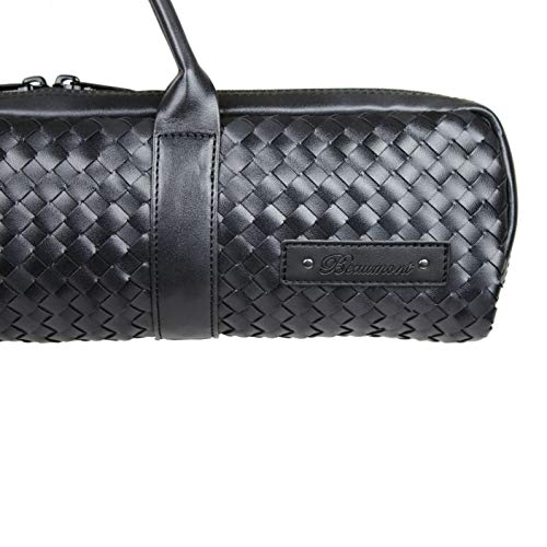 Beaumont B Foot Flute Bag - Black Weave (BFBB-BW)