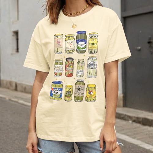 Pickle Shirt - Pickles Jar Tshirt - Canning Season Shirt - Pickle Canned T-Shirt - Gardening T-Shirts2