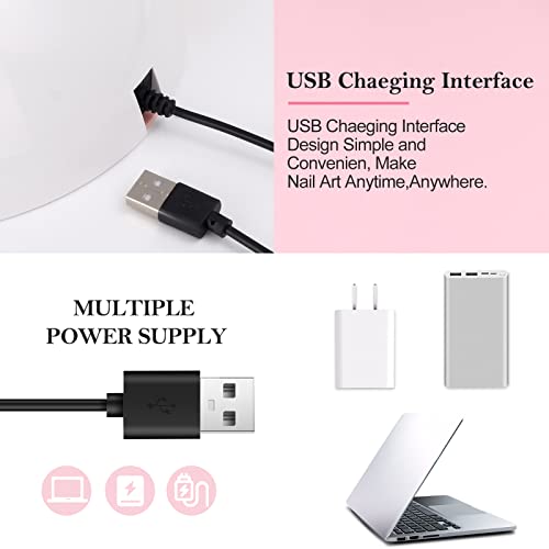 Wisdompark S5 Uv Led Nail Lamp, 54W Uv Light For Gel Nails thumb #6