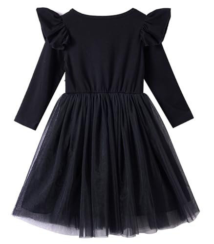 Niyage Girls' Orange Tulle Tutu Dress Toddler Kids Easy Pumpkin Halloween Party Dresses2