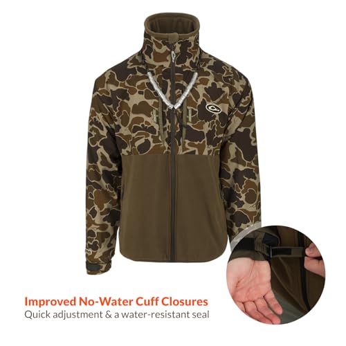Image of Drake Waterfowl Men's Mst G-flex Eqwader Full Zip Jacket