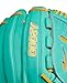 Wilson Fall 2024 A2000® B23 12” Pitcher’s Baseball Glove - Left Hand Throw, Seafoam/Yellow Gold