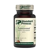 Standard Process Ferrofood - Whole Food Antioxidant, Healthy Blood and Hemoglobin with Cyanocobalamin, Acerola, Shiitake, Rice Bran, Organic Carrot, Alfalfa, Spanish Moss - 150 Capsules