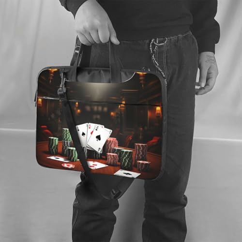 Bolso Maletín para Laptop 13 Pulgadas Poker Tournament miniatura 2