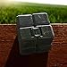 Fidget Toy, Foldable Stress Relief Cube, 4 Pieces, Black