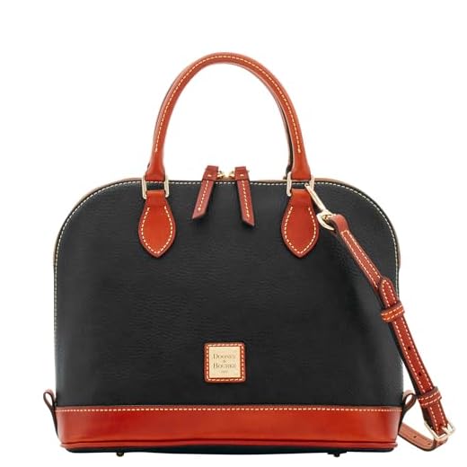 Dooney & Bourke Pebble Grain Zip Zip Satchel