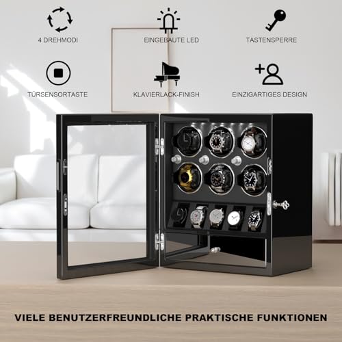 Remontoir de montre silencieux pour montre automatique avec boîte de rangement - 6