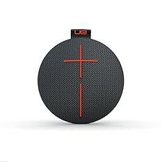UE Roll Volcano Black Wireless Portable Bluetooth Speaker (Waterproof)