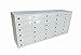 FixtureDisplays® 30-Slot Cell Phone Smartphone Charging Station Lockers Assignment Mail Slot Box USB Femal Ports in Each Slot Max 5 Watts Per Slot Output 15252-USB