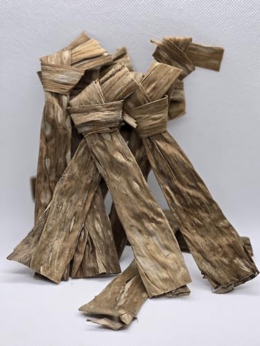 Hojas de camarón (10 hojas de plátano), alimento complementario para camarones de agua dulce