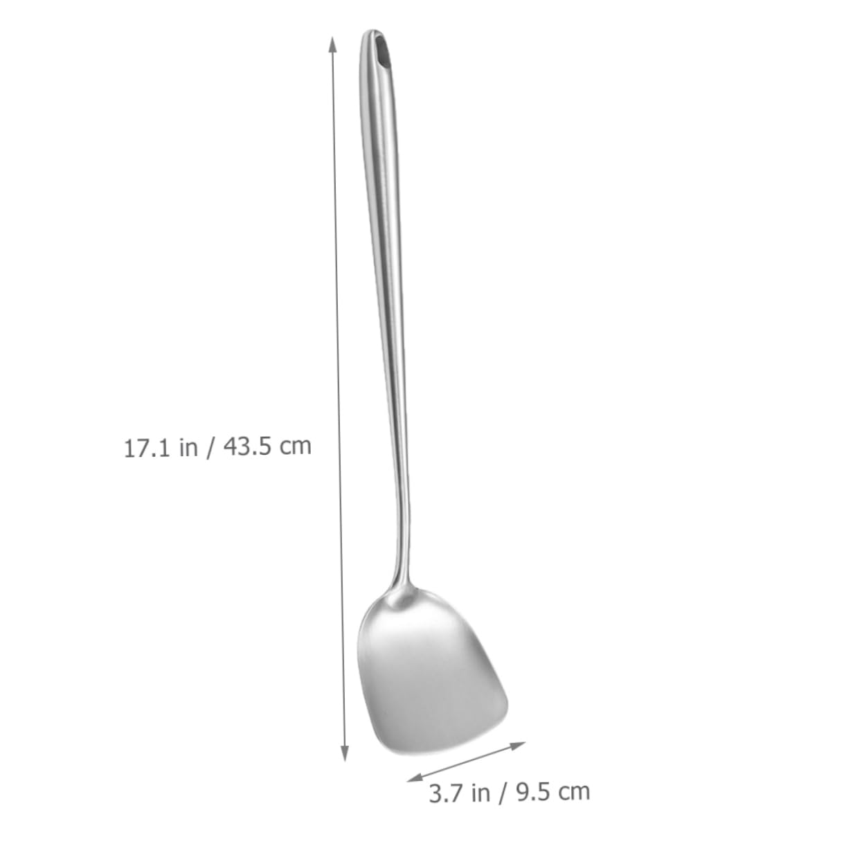 SOIMISS 2 Piezas espátula de acero inoxidable cocinando wok espátula antiadherente utensilios de cocina de acero inoxidable de cocina para cocinar casera Silver