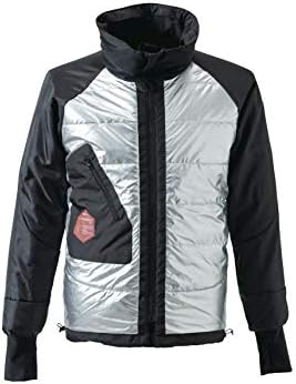 TS DESIGN 18246 95 Mega Heat ES Waterproof Thermal Jacket, Black 