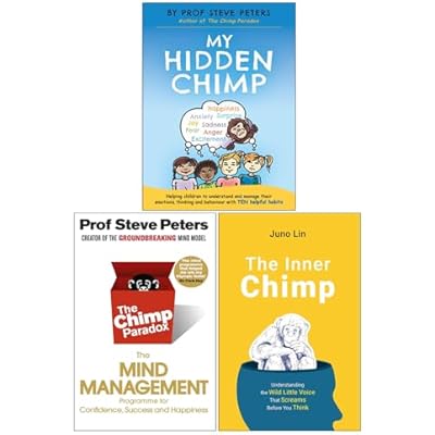 The Chimp Paradox, My Hidden Chimp & The Inner Chimp 3 Books Collection Set
