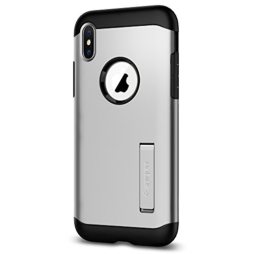 Spigen - Custodia sottile per Apple iPhone X