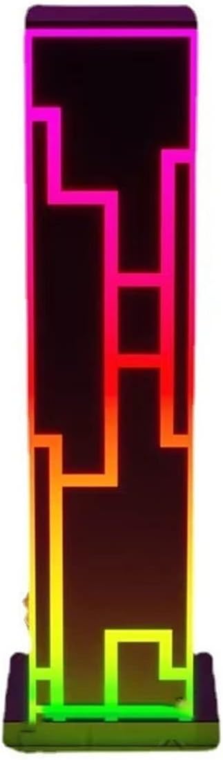 公式 建築装飾用デスクランプ Rgb 大気デスクランプ アクリルの立方体デスクランプ クリエイティブな家の装飾 ユニークな暖かい家のギフト 色 Multi Colored Plazamedspa Com