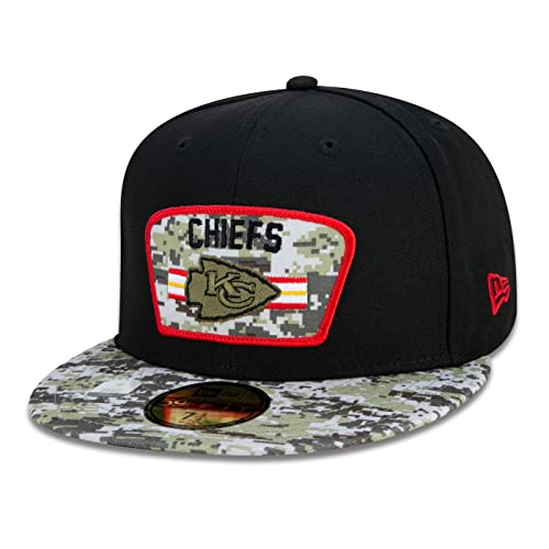 Casquette 59Fifty Kansas City Chiefs New Era : la taille 7 3/8 ajustée sans serrer