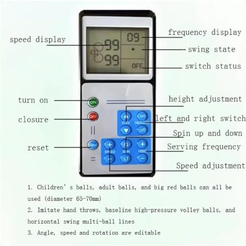 Entrenador de tenis automático portátil con control remoto y batería recargable, ideal para práctica y desarrollo de habilidades