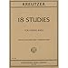 Kreutzer, Rodolphe 18 Studies Bass solo - by Franz Simandl and Fred Zimmermann - International