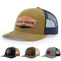 帽子 SURGERY CUSTOM SNAPBACK CAP 5-Pack Personalized Custom 112 Style Trucker Leather Patch