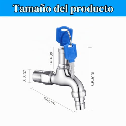 Llave de jardín 1/2 11 Imagen adicional