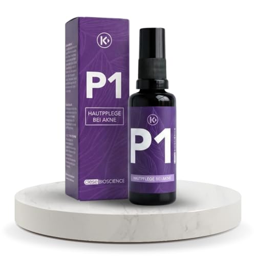 clese P1® Akne‑Spray 50 ml – 100% veganes Anti‑Pickel Hautspray | Auch für hormonelle Akne geeignet | Sanfte Akne Behandlung ohne Alkohol & schädliche Inhaltsstoffe | Made in Germany