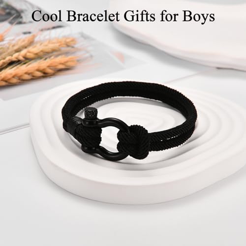13 14 15 16 17 18 21 Year Old Boy Male Birthday Gifts for Boys Him, 13th 14th 15th 16th 17th 18th 21st Birthday Bracelet Gifts for Boys Men Son Grandson Nephew Brother Boyfriend Friend4