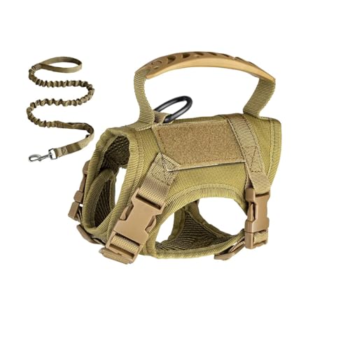 Katzengeschirr – Verstellbares Kätzchengeschirr mit Leine | Ausbruchsichere Katzengeschirre für Park, Rasen, Spielen, Training, Reisen, Spazierengehen, Camping, kleine, mittelgroße und große Rassen