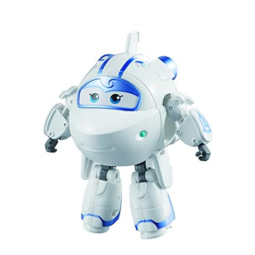 Super Wings - Transforming Vehicle | Series 2 | Astra | Plane | Bot | 5 Inch Figure,White