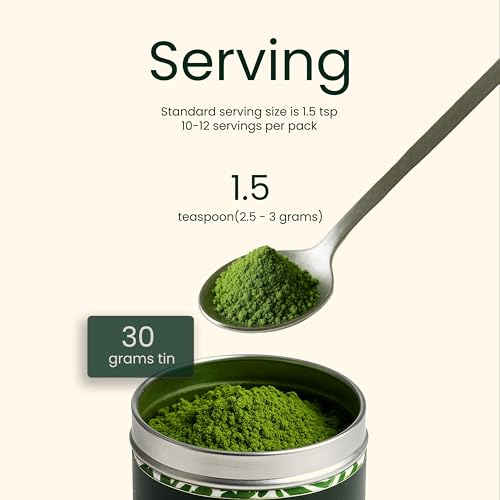 Image of Heapwell Superfoods Japanese Ceremonial Matcha Green Tea Powder, AA Grade, 30 Grams