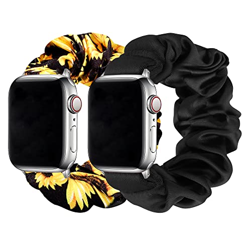 Meideli Compatible with Apple Watch Strap Scrunchie