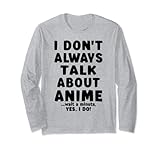 Photo Gallery merch art for teen girls kid i don t always talk of anime maglia a manica Photo Gallery merch art for teen girls kid i don t always talk of anime maglia a manica